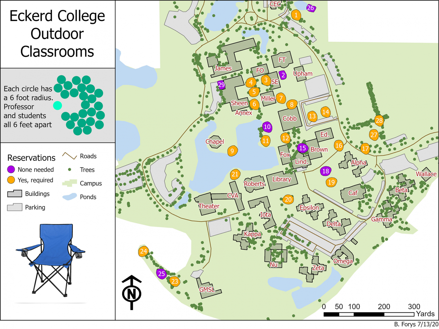 Fall Semester plans embrace pandemic precedent: outdoor classrooms