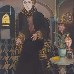 Marion Beckett, Virginia Woolf, oil on canvas (1983)